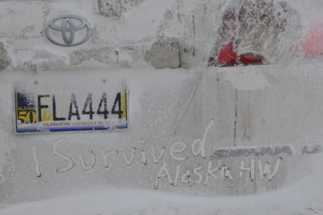 "I survived Alaska HW"